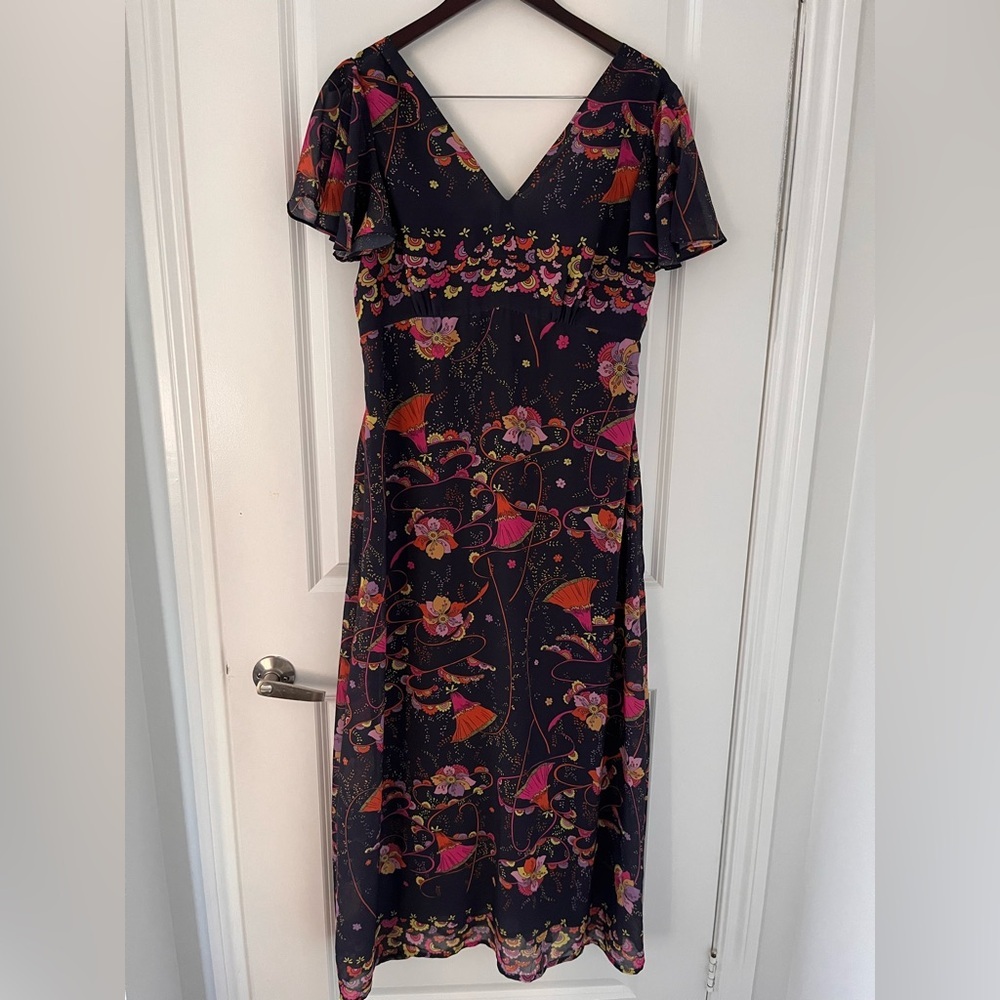 VILAGALLO V-neck Maxi Dress - Size 44